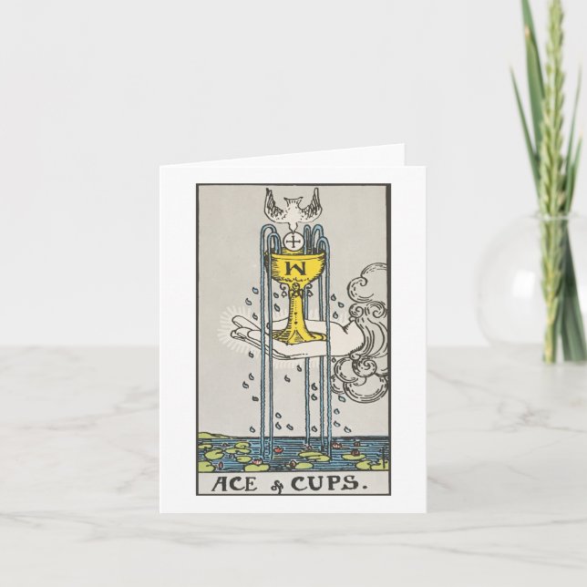 Visitenkarte - Rider Waite Smith Tarot Karte (Vorderseite)