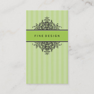 VISITENKARTE:: schöne Renaissance 12 Visitenkarte