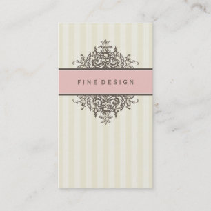 VISITENKARTE:: schöne Renaissance 15 Visitenkarte