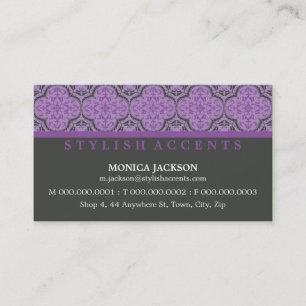 VISITENKARTE:: stilvoll antiqued L11 Visitenkarte