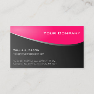 Visitenkarte Stylish Pink, Company