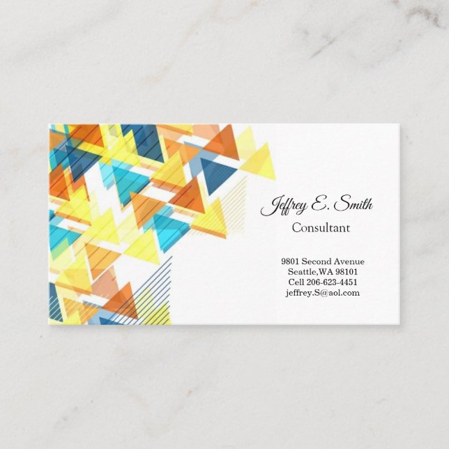 Visitenkarte Telefonnummerkarte (Vorderseite)