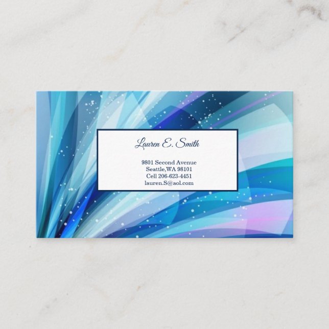 Visitenkarte Telefonnummerkarte (Vorderseite)