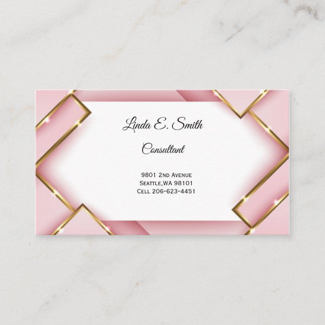 Visitenkarte Telefonnummerkarte (Vorderseite)