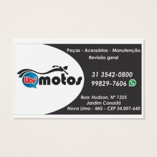 Visitenkarte Werkstatt von Motorrädern