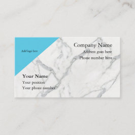 Visitenkarten aus Marmor sauber aussehen Visitenkarte