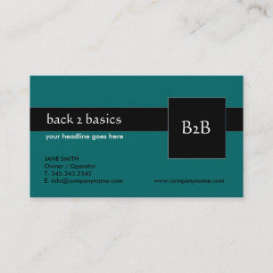 Visitenkarten - B2B Visitenkarte