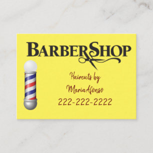 Visitenkarten, Barbershop Visitenkarten Visitenkarte