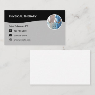 Visitenkarten des Physiotherapeuten Visitenkarte