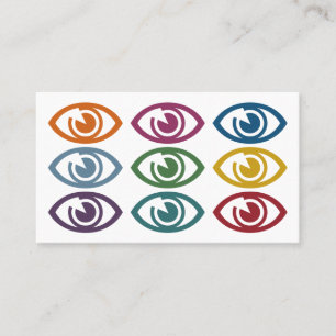Visitenkarten für Augenoptometristen Visitenkarte