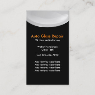 Visitenkarten für Autoglasreparatur Visitenkarte