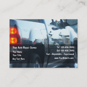 Visitenkarten für Autoreparatur Visitenkarte