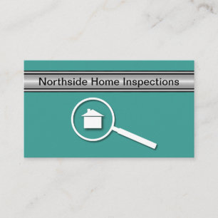 Visitenkarten für berufliche Zuhause-Inspektionen Visitenkarte
