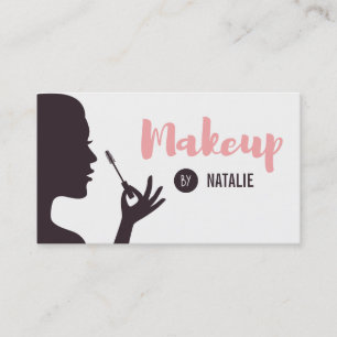 Visitenkarten für Damen und Mascara-Make-up-Artist Visitenkarte