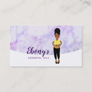 Visitenkarten für das Logo von Essential Oils Visitenkarte