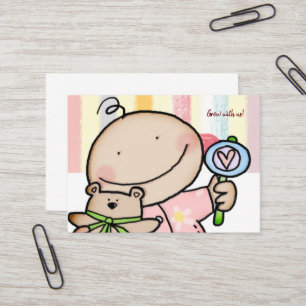 Visitenkarten für den Tagesservice Visitenkarte