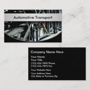 Visitenkarten für die Automobilbranche Visitenkarte