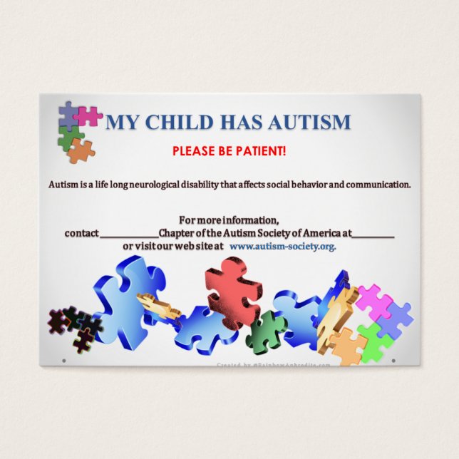 Visitenkarten für die Intoleranz (Vorderseite)