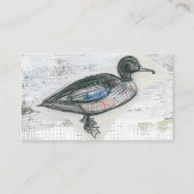 Visitenkarten für Enten - Bird Business Card Visitenkarte (Vorderseite)