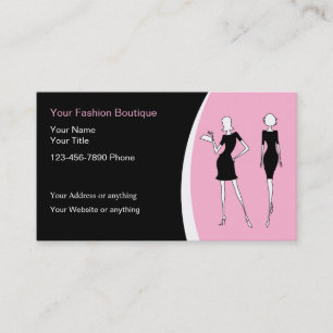 Visitenkarten für Mode-Boutique Visitenkarte