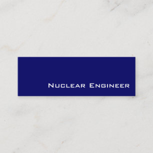 Visitenkarten für Nukleare Navy Engineer Mini Visitenkarte