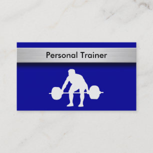 Visitenkarten für Personal Trainer Visitenkarte