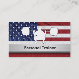 Visitenkarten für Personal Trainer Visitenkarte