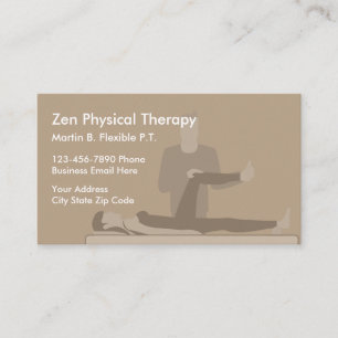 Visitenkarten für Physiotherapeuten Visitenkarte