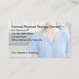 Visitenkarten für Physiotherapie-Dienstleistungen Visitenkarte