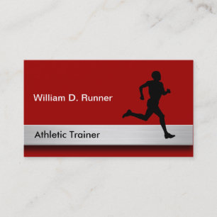 Visitenkarten für professionelle Sporttrainer Visitenkarte
