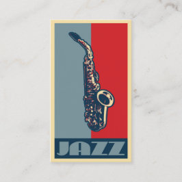 Visitenkarten für Saxophonisten Visitenkarte