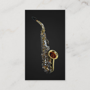 Visitenkarten für Saxophonisten Visitenkarte