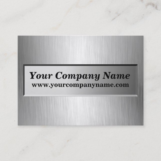 Visitenkarten Metal Nameplate Company Visitenkarte (Vorderseite)