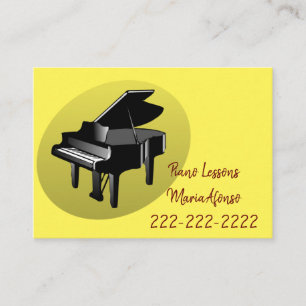 Visitenkarten, Piano Lektionen Visitenkarten Visitenkarte