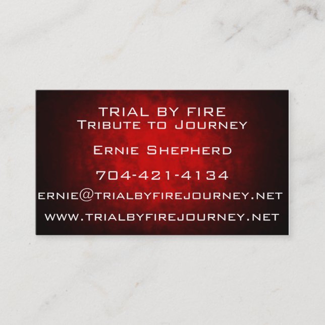 Visitenkarten Visitenkarte (Vorderseite)