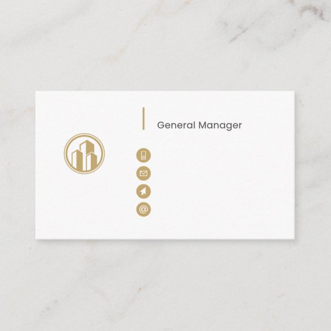 Visitenkarten Visitenkarte (Vorderseite)