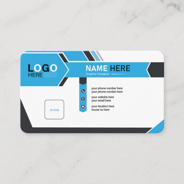 Visitenkartendesign Visitenkarte (Vorderseite)