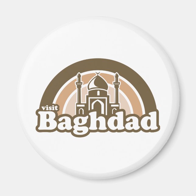 Visiter Bagdad Magnet (Devant)