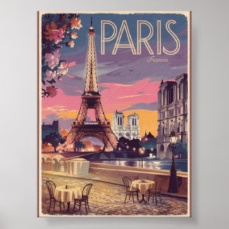 Visiter Paris Poster