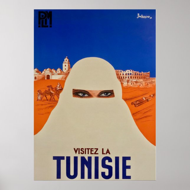 VISITEZ LA TUNISIE POSTER (Vorne)