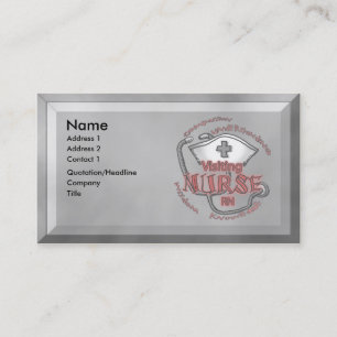 Visiting Nurse Axiom Business Card Visitenkarte