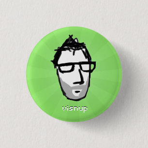 visnup Knopf (Grün) Button