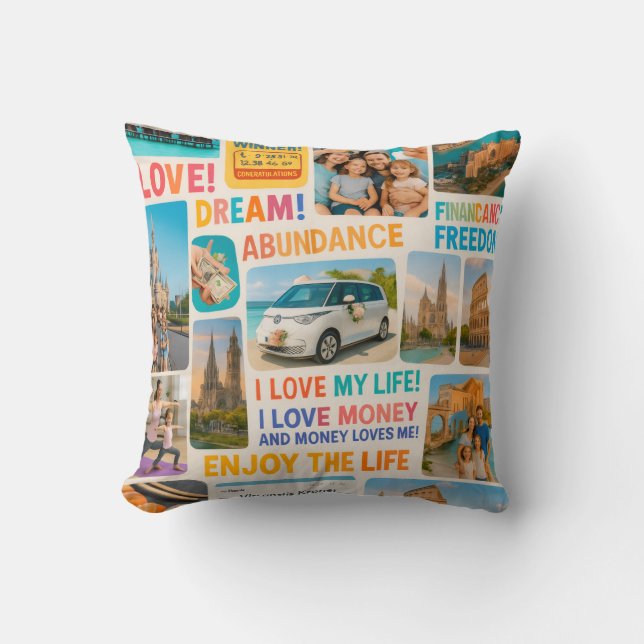 Vison bord on your pillow kissen (Vorderseite)