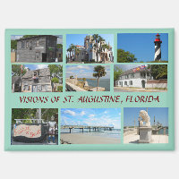 Visons de St Augustine, Floride Magnet