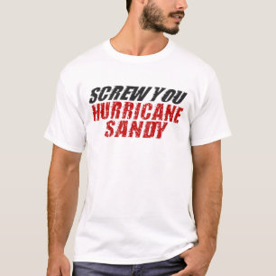 VISSEZ-VOUS T-shirt de Sandy d'ouragan