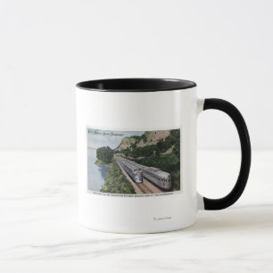 Vista-Hauben-Zwilling Zephers Eisenbahn Tasse