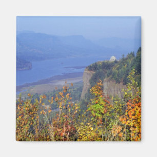 Vista House, hoch auf Crown Point an der Mündung Magnet