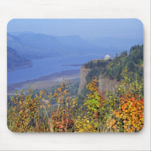 Vista House, hoch auf Crown Point an der Mündung Mousepad