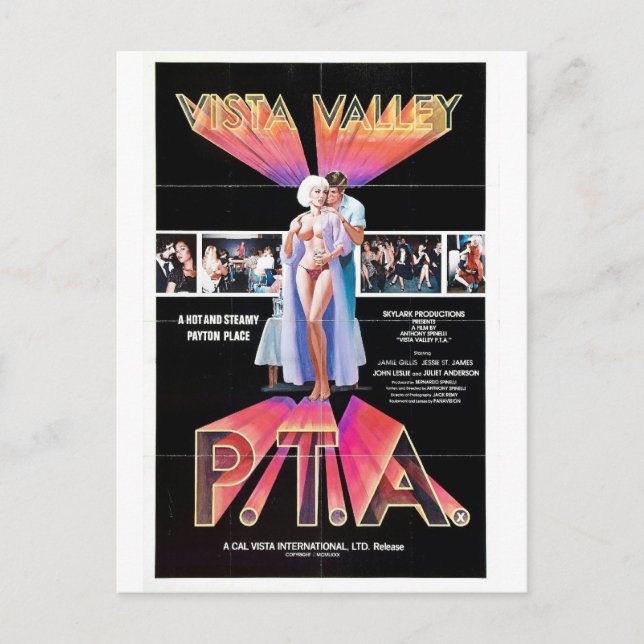 VISTA VALLEY P.T.A. POSTCARD POSTKARTE (Vorderseite)