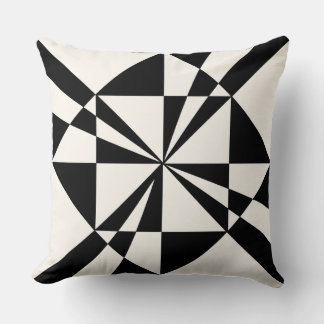 Visual Pull | Modern Throw Pillow Kissen